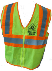 Crossing Guard Class 2 Safety Vest, Small - 5XL