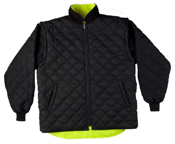 Game 1355 6 in 1 black bottom parka system with removable Game 1355 6 in 1 black bottom parka system with removable