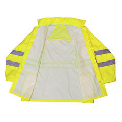 GSS Safety 6001 Class 3 Light Weight Rain Jacket for warmer climates, M - 5XL