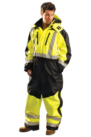 Insulated High Viz Bibs & Coveralls