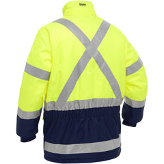 Bisley® Extreme Cold ANSI Type R Class 3 Jacket with Navy Bottom and X-Back