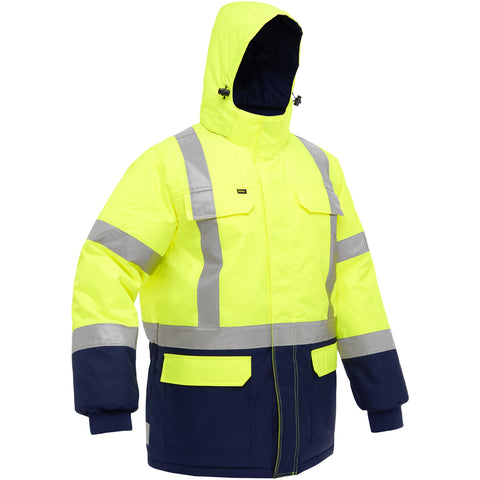 Bisley® Extreme Cold ANSI Type R Class 3 Jacket with Navy Bottom and X-Back