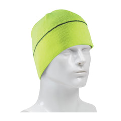 Winter Beanie Cap with Reflective Stripe