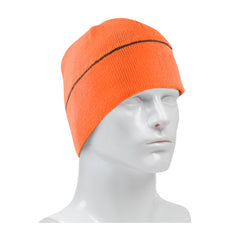 Winter Beanie Cap with Reflective Stripe