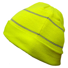 Premium Winter Beanie with Reflective Stripes