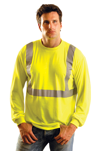 Occunomix LUX-LST2 wicking polyester Class 2 tee shirt, M - 5XL