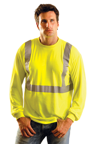 Occunomix LUX-LST2 wicking polyester Class 2 tee shirt, M - 5XL