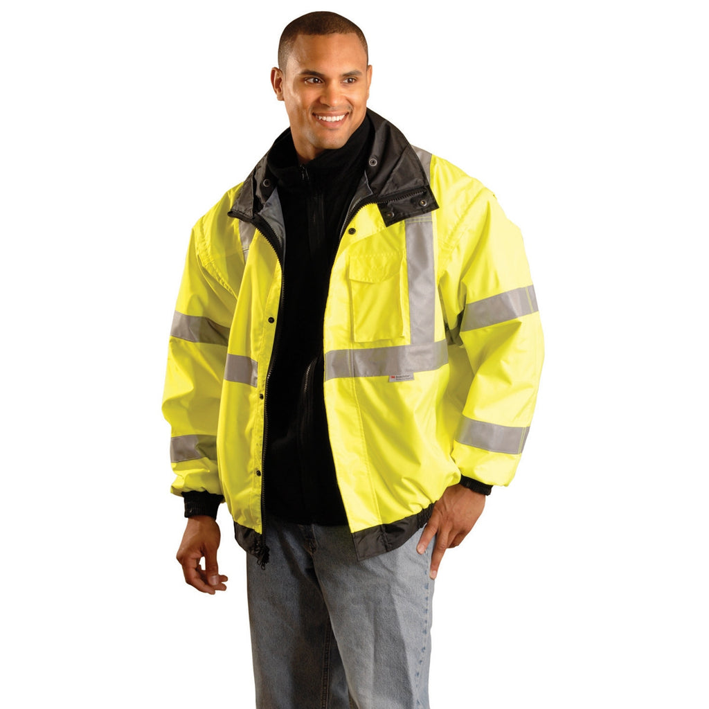 Occunomix LUX-TJBJ Class 3 bomber jacket with removable fleece, M - 5XL