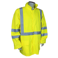 GSS Safety 6001 Class 3 Light Weight Rain Jacket for warmer climates, M - 5XL