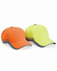 Outdoor Cap SAF201 Hi Viz Baseball Hat, Velcro Closure